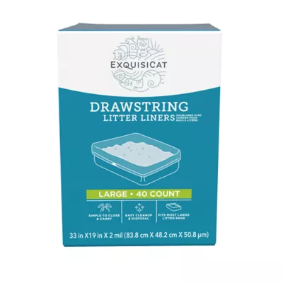 Product ExquisiCat® Drawstring Litter Liners