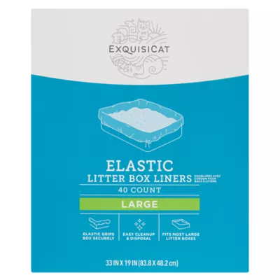 ExquisiCat® Elastic Cat Litter Box Liners, Large-Jumbo - Image 6