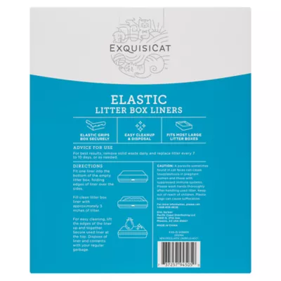 ExquisiCat® Elastic Cat Litter Box Liners, Large-Jumbo - Image 7