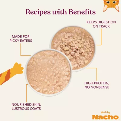 Product Made By Nacho™ Minced Natural Wet Cat Food - Variety Pack, 10ct