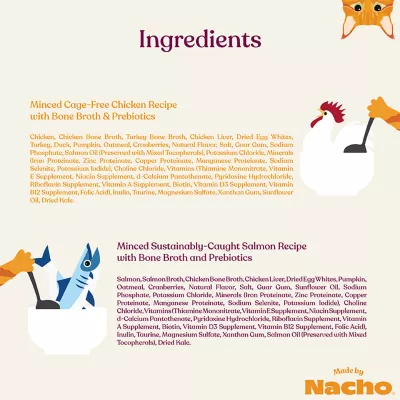 Product Made By Nacho™ Minced Natural Wet Cat Food - Variety Pack, 10ct