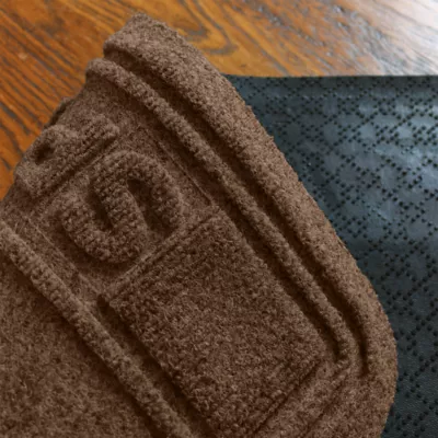 Bungalow Flooring Personalized WaterHog Drool Hog Dog Bone Dog Bowl Placemat - Image 5