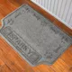 Product Bungalow Flooring Personalized WaterHog Drool Hog Dog Bone Dog Bowl Placemat