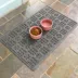 Bungalow Flooring WaterHog Dog Paw & Squares Dog Bowl Placemat, 35 x 23-in image thumbnail 3