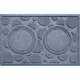 Product Bungalow Flooring WaterHog Dots Dog & Cat Bowl Placemat, 27 x 18-in