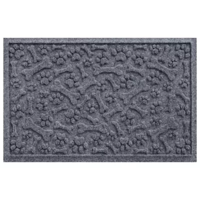 Bungalow Flooring WaterHog Paws & Bones Dog Bowl Placemat - Image 1