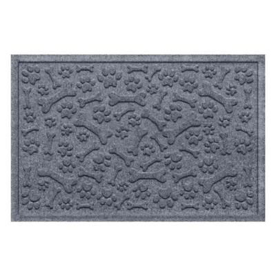 Product Bungalow Flooring WaterHog Paws & Bones Dog Bowl Placemat
