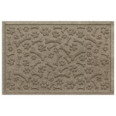 Bungalow Flooring WaterHog Paws & Bones Dog Bowl Placemat - Image 1