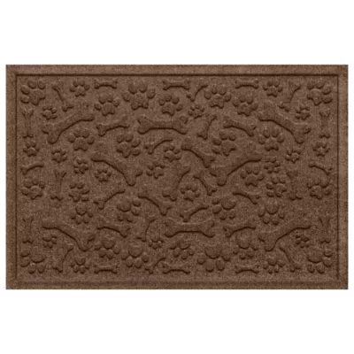 Product Bungalow Flooring WaterHog Paws & Bones Dog Bowl Placemat