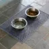 Bungalow Flooring WaterHog Waves Dog & Cat Bowl Placemat, 27 x 18-in image thumbnail 2