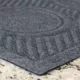Product Bungalow Flooring WaterHog Waves Dog & Cat Bowl Placemat, 27 x 18-in