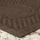 Product Bungalow Flooring WaterHog Waves Dog & Cat Bowl Placemat, 27 x 18-in