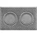 Bungalow Flooring WaterHog Waves Dog & Cat Bowl Placemat, 27 x 18-in image thumbnail 1