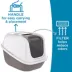 ExquisiCat® Jumbo Flip Top Litter Box with Door image thumbnail 3
