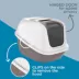 ExquisiCat® Jumbo Flip Top Litter Box with Door image thumbnail 4
