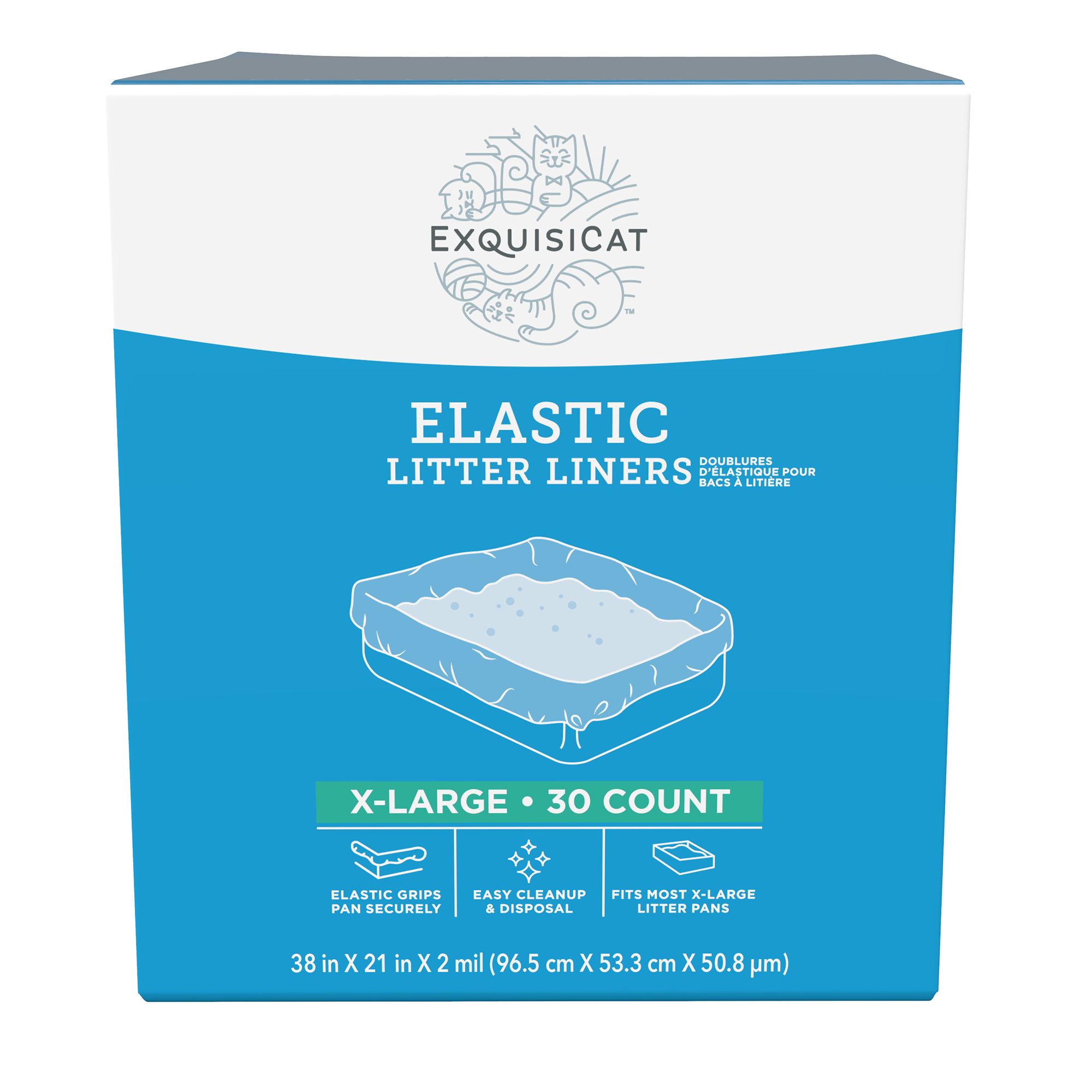 Elastic litter hot sale box liners