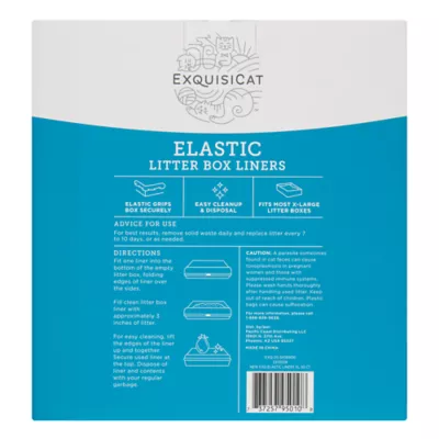 ExquisiCat® Elastic Cat Litter Box Liners, Large-Jumbo - Image 7