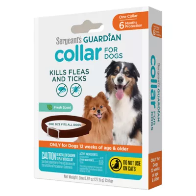 Product Sergeant's Guardian Flea and Tick Collar for Dogs 12wks and up - 6 Months Protection