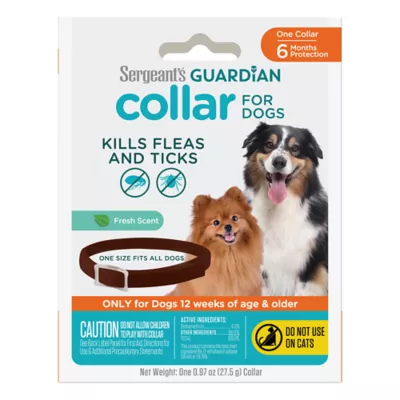 Product Sergeant's Guardian Flea and Tick Collar for Dogs 12wks and up - 6 Months Protection