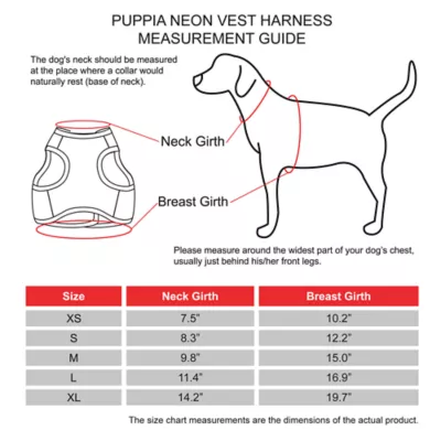 Puppia® Neon Soft Step-In Vest Dog Harness - Image 5