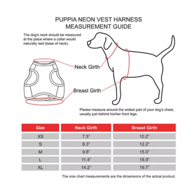 Product Puppia® Neon Soft Step-In Vest Dog Harness