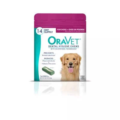 Product OraVet Dental Hygiene Chews for Dogs with Delmopinol - Dental Chews for Large Dogs Over 50 lbs