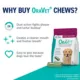 Product OraVet Dental Hygiene Chews for Dogs with Delmopinol - Dental Chews for Large Dogs Over 50 lbs