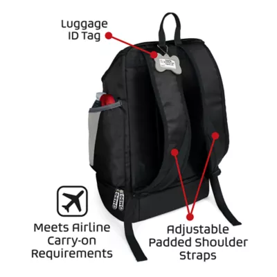 Product Mobile Dog Gear Drop Bottom Weekender Backpack Pet Travel Bag