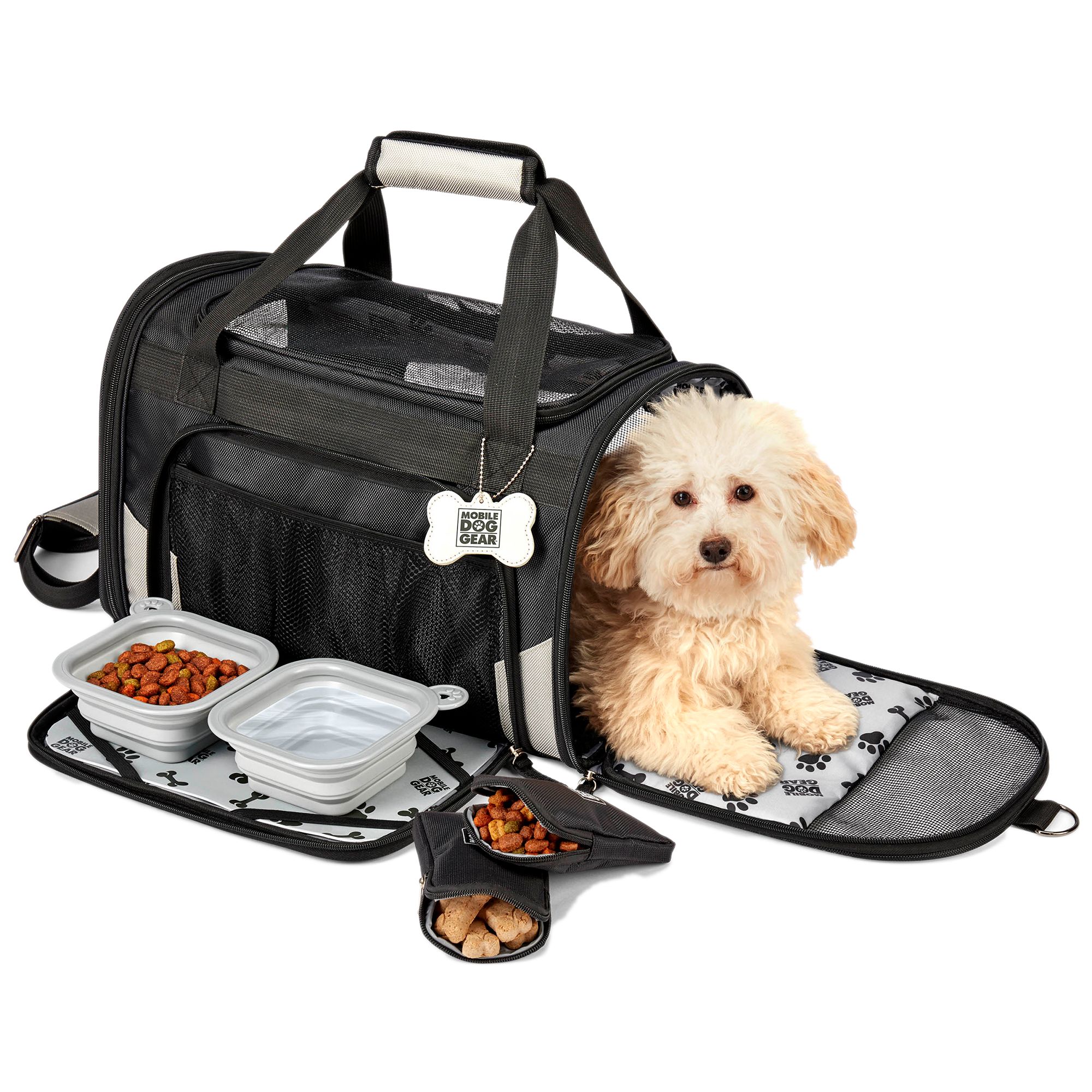 Mobile Dog Gear Pet Carrier Plus - Black