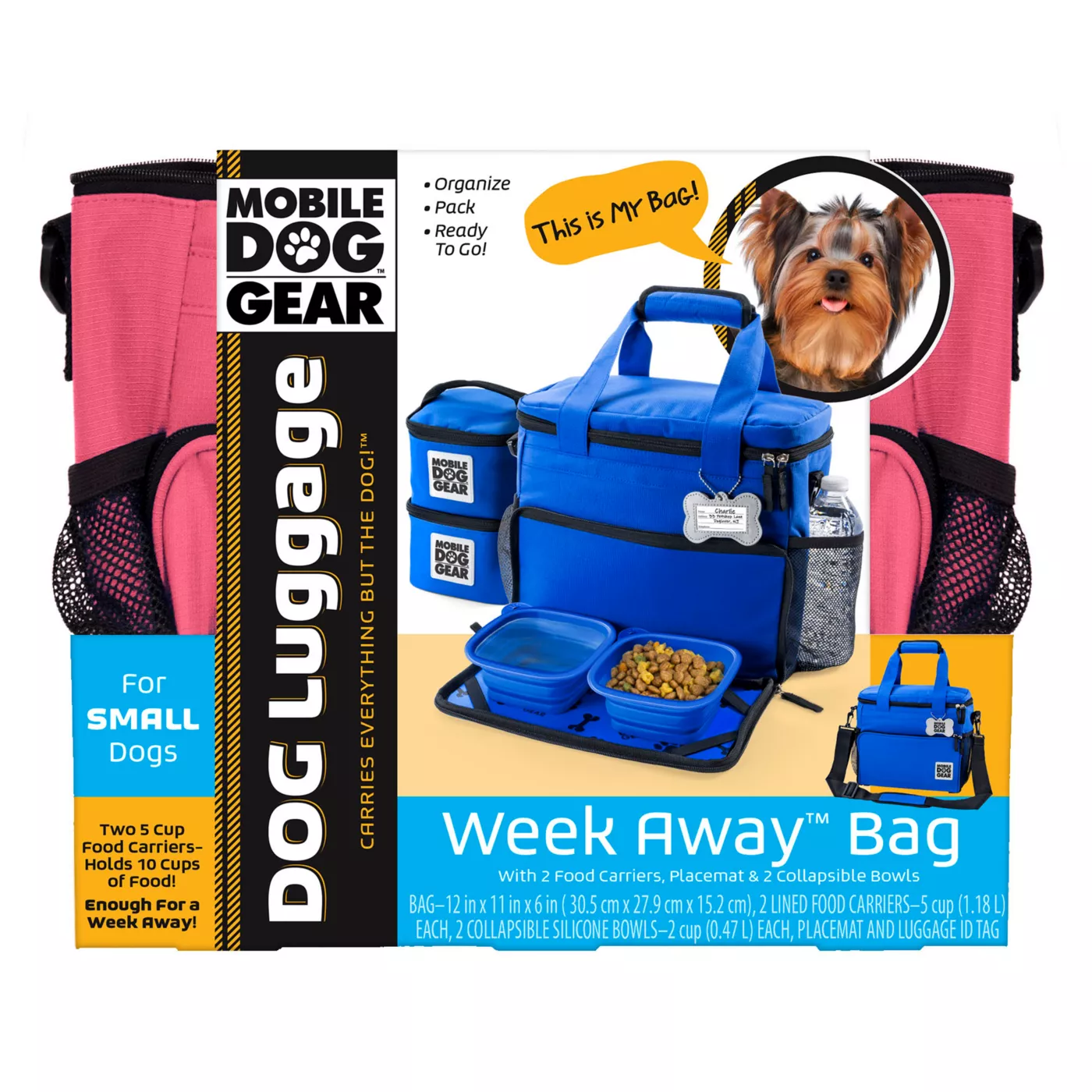 Mobile Dog Gear Week Away Tote Pet Travel Bag