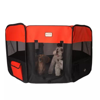 Product Armarkat Smart Portable Foldable Pet Playpen & Carrier Bag for Dog or Cat - 49 in x 49 in x 26 in