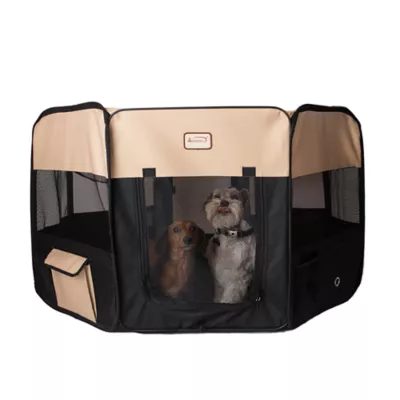 Product Armarkat Smart Portable Foldable Pet Playpen & Carrier Bag for Dog or Cat - 49 in x 49 in x 26 in