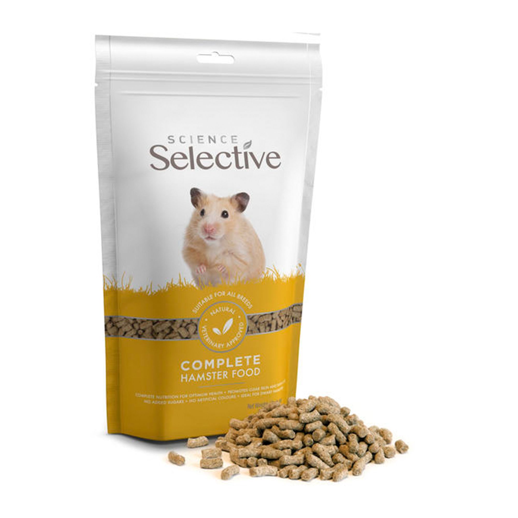 Science Selective Hamster Food Pellets - 12 Oz - Veterinary Approved - thumbnail 2