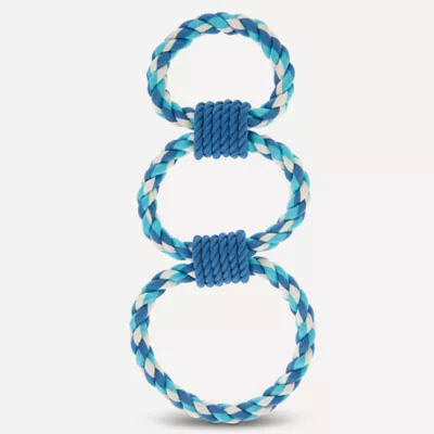 Product Joyhound Game On Triple Rings Rope Dog Toy