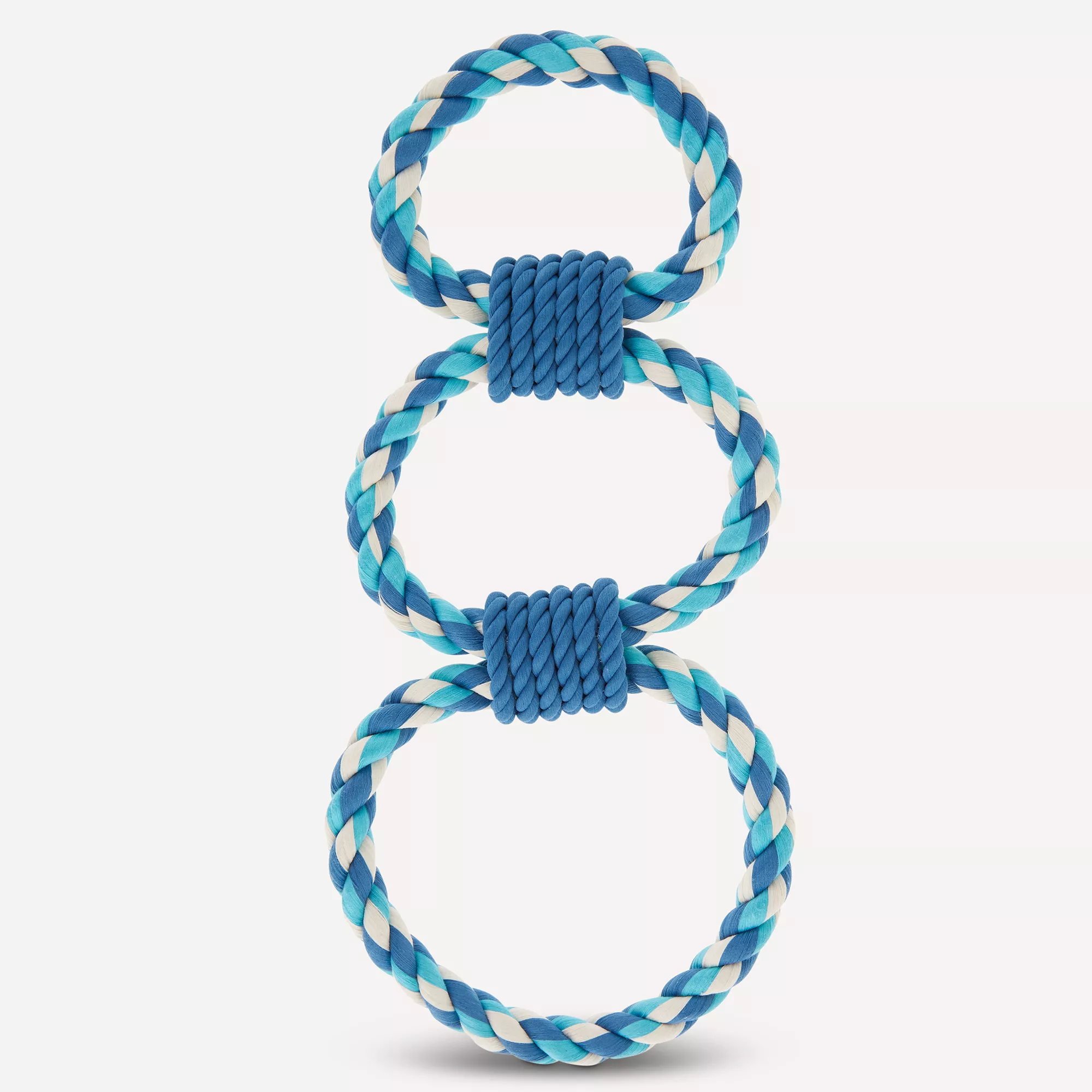 Joyhound Game On Triple Rings Rope Dog Toy