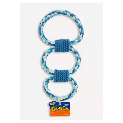 Product Joyhound Game On Triple Rings Rope Dog Toy