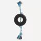 Product Joyhound Game On Knotted Rope with Rubber Tire Dog Toy