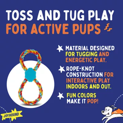 Product Joyhound Game On Figure 8 Rope Dog Toy