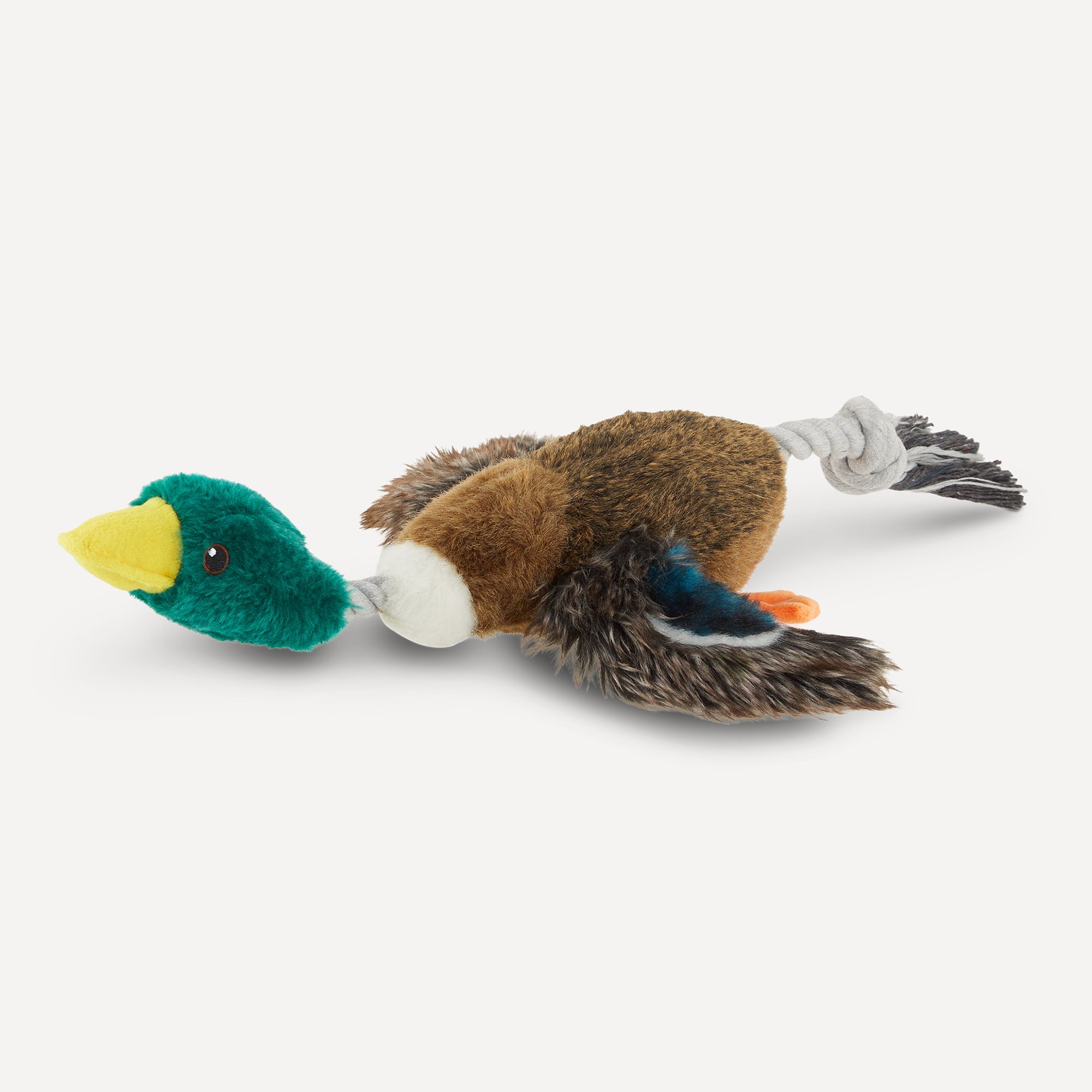 Joyhound Realistic Binded Mallard Duck Dog Toy Plush Squeaker