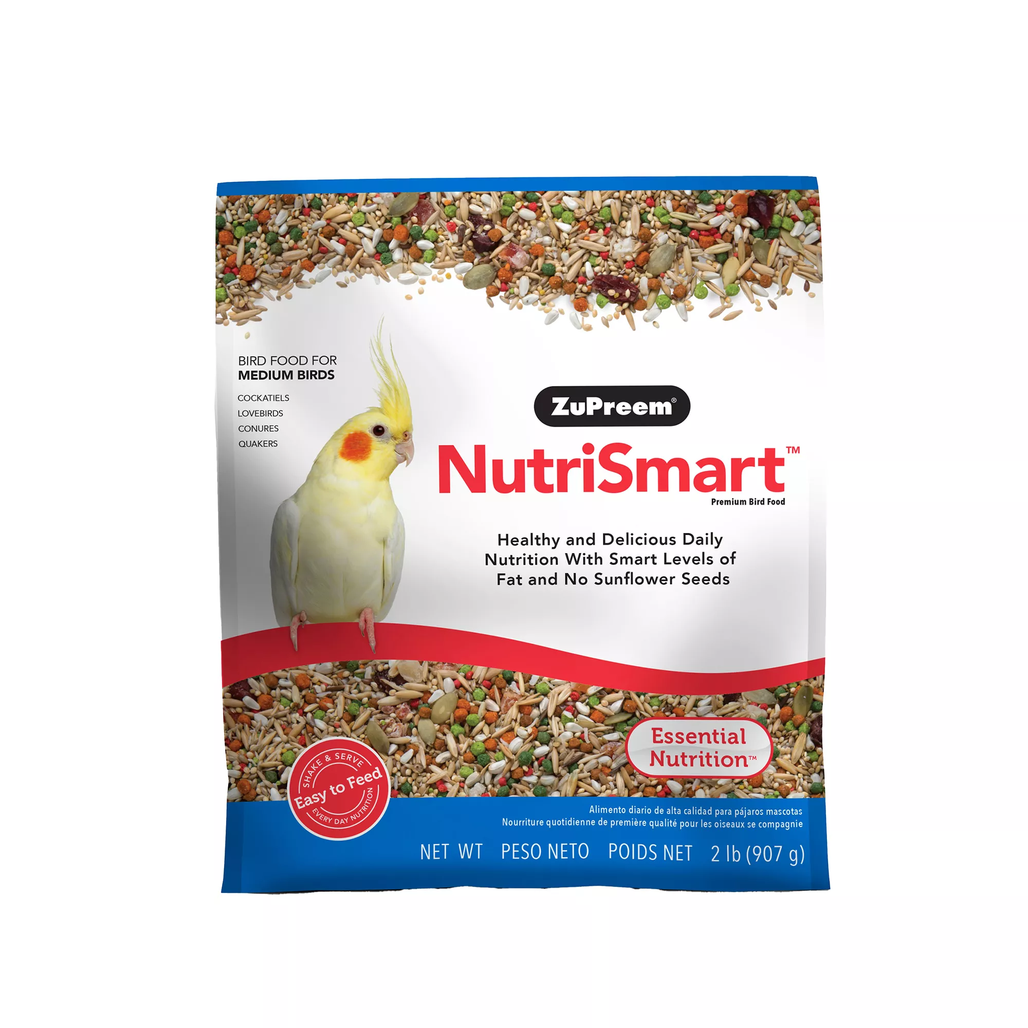 ZuPreem® NutriSmart Medium Bird Food