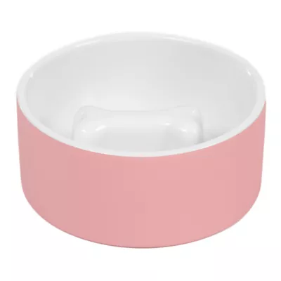 PAIKKA Naturally Cooling Ceramic Slow Feed Dog Cat Bowl