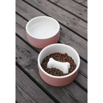 Product PAIKKA Naturally Cooling Ceramic Slow Feeder Dog & Cat Bowl