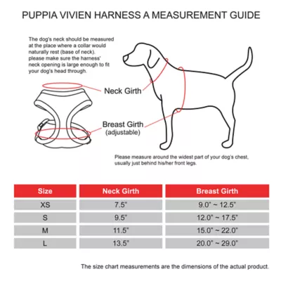 Product Puppia® Vivien Ruffle Dog Harness