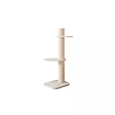 Product Two By Two 58-in City Cat Deluxe European Faux Fur Cat Tree