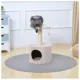 Product Two By Two The Birch 23-in Plush Cat Tree & Condo, Beige