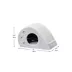 Two By Two The Magnolia 18-in Mini Plush Cat Condo, Cream image thumbnail 3