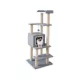 Product Two By Two The Sequoia 51-in Felt Cat Tree & Condo, Grey