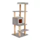 Product Two By Two The Sequoia 51-in Felt Cat Tree & Condo, Grey