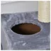 Two By Two The Spruce 54-in Plush Cat Tree Playground & Condo, Grey image thumbnail 4