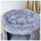 Product Two By Two The Juniper 25-in Plush Cat Condo & Pillowtop Bed, Grey